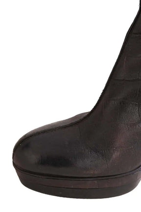 Bottes Santoni Marron en Cuir