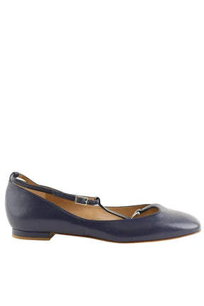 Ballerines LK Bennett Minna Marine en Cuir, taille 41 - Seconde Main