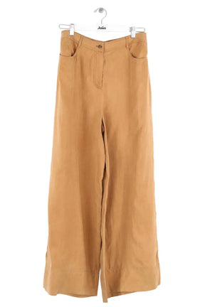 Pantalon Alberta Ferretti Camel en Synthétique, taille L - Seconde Main