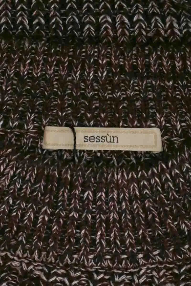 Pull Sessun Marron en Viscose