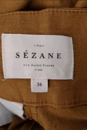Pantalon large Sézane  Marron