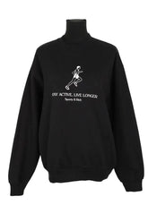 Sweatshirt Sporty & Rich  Noir