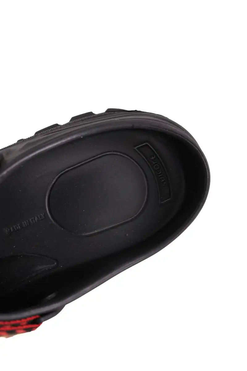Mules Lanvin Noir en Tissu