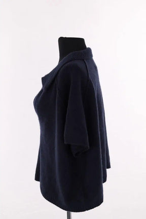 Pull Kujten Aenor Bleu en Cachemire