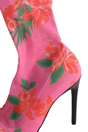 Boots Pinko Rose en Tissu