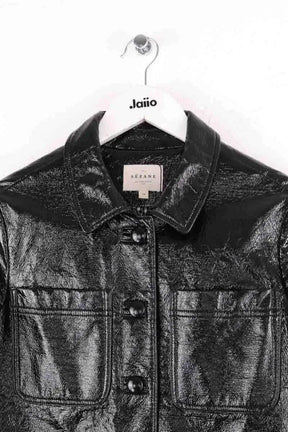 Veste Sézane Noir en Synthétique