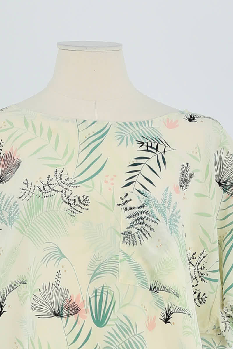 T-shirt Des Petits Hauts  Jaune