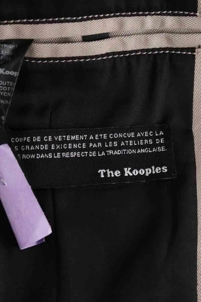 Trench-coat The Kooples Beige en Synthétique
