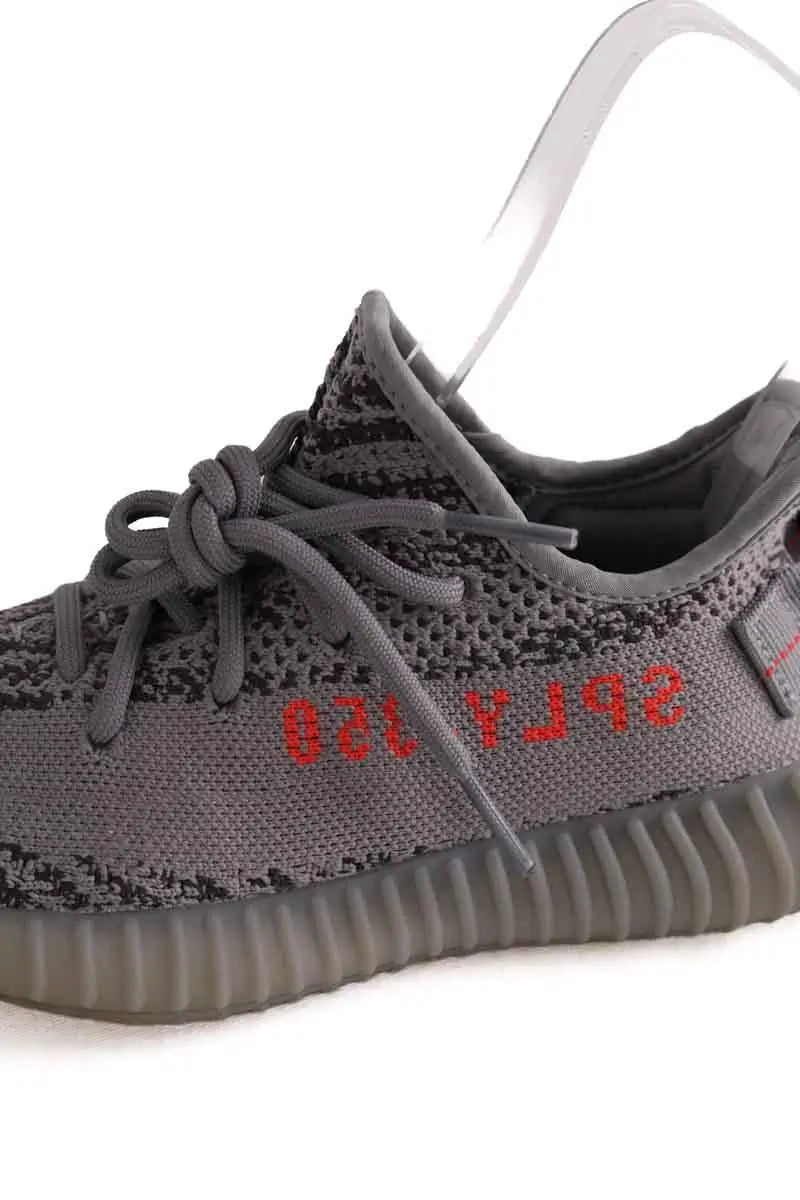 Baskets Yeezy Anthracite en Tissu