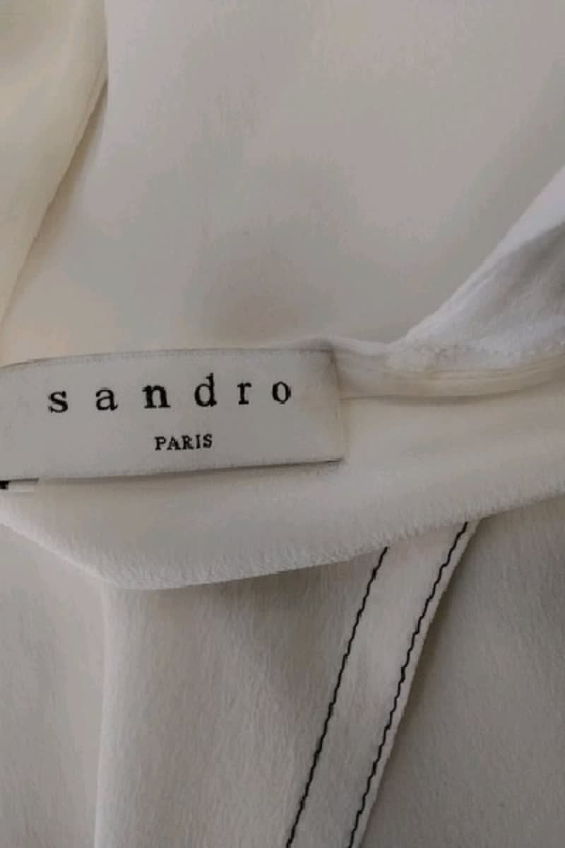 T-shirt Sandro  Ecru