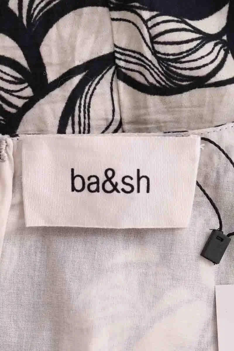 Robe Ba&Sh Blanc en Coton