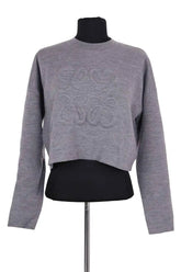 Pull Loewe Gris en Laine, taille XS - Seconde Main