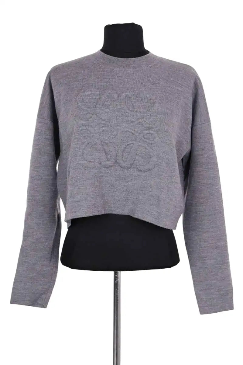 Pull Loewe Gris en Laine, taille XS - Seconde Main
