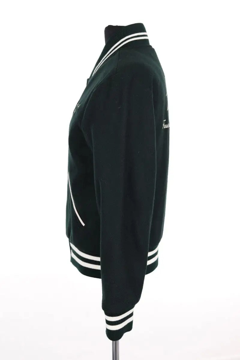 Blouson Sporty & Rich Diana Vert en Laine