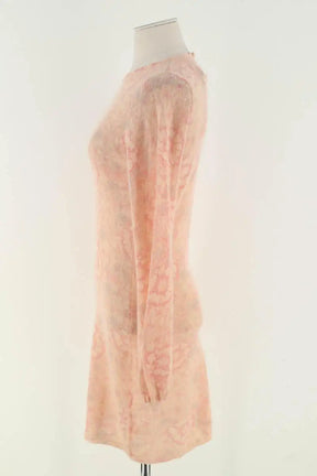 Robe Rouje Rose en Synthétique