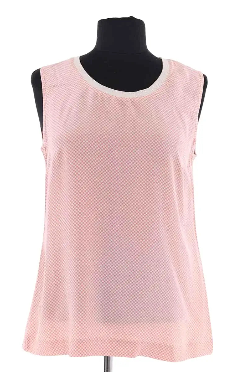Top Fabiana Filippi Rose en Soie, taille M - Seconde Main