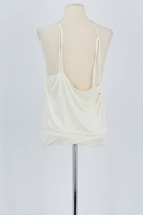 Top sans manche Gucci  Blanc