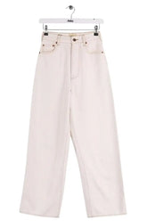 Jean droit Bellerose Beige en Coton, taille S - Seconde Main