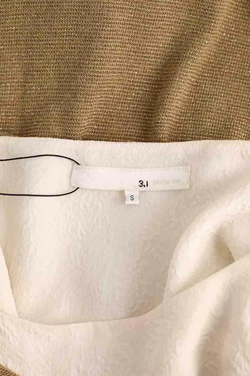 Robe 3.1 Phillip Lim Doré en Polyester