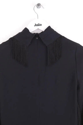 Robe à franges  Vanessa Seward Noir en Synthétique