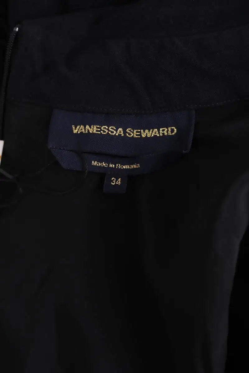 Robe à franges  Vanessa Seward Noir en Synthétique