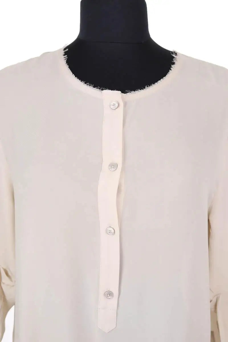 Robe Acne Studios Beige en Synthétique
