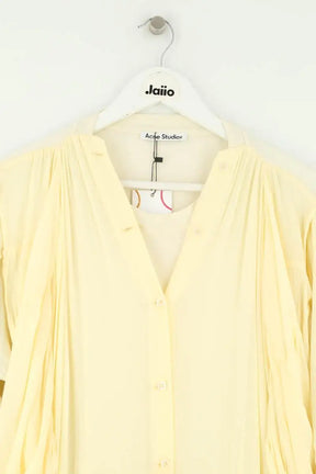 Robe Acne Studios Jaune en Viscose