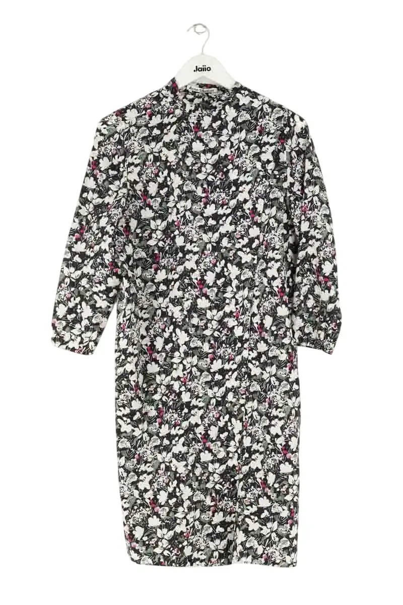 Robe Acne Studios Noir en Soie, taille XS - Seconde Main