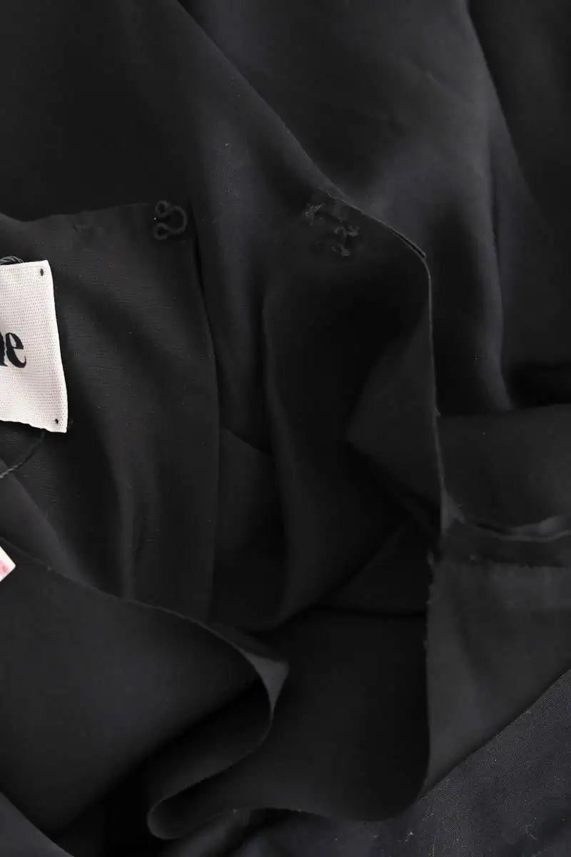 Robe Acne Studios Noir en Synthétique