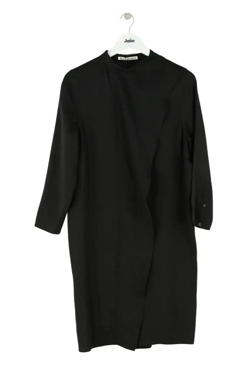 Robe Acne Studios Noir en Synthétique, taille XS - Seconde Main