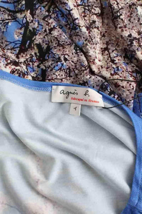 Robe Agnès B. Bleu en Synthétique