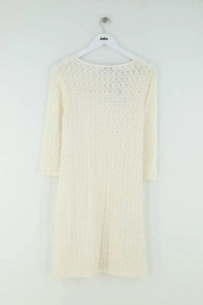 Robe Agnès B. Ecru en Synthétique