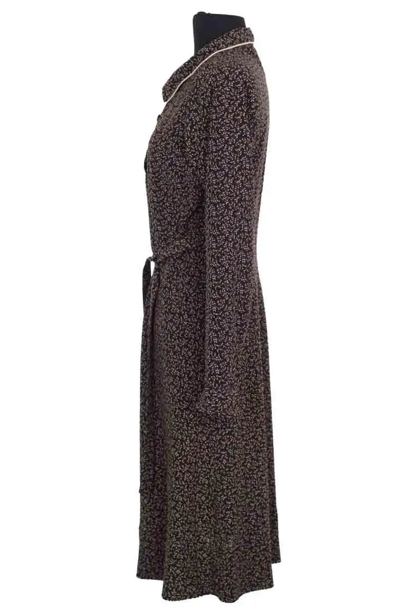 Robe Agnès B. Marron en Synthétique
