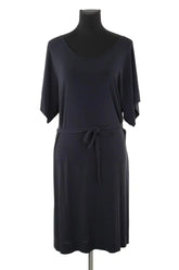 Robe Agnès B. Noir en Polyamide, taille L - Seconde Main