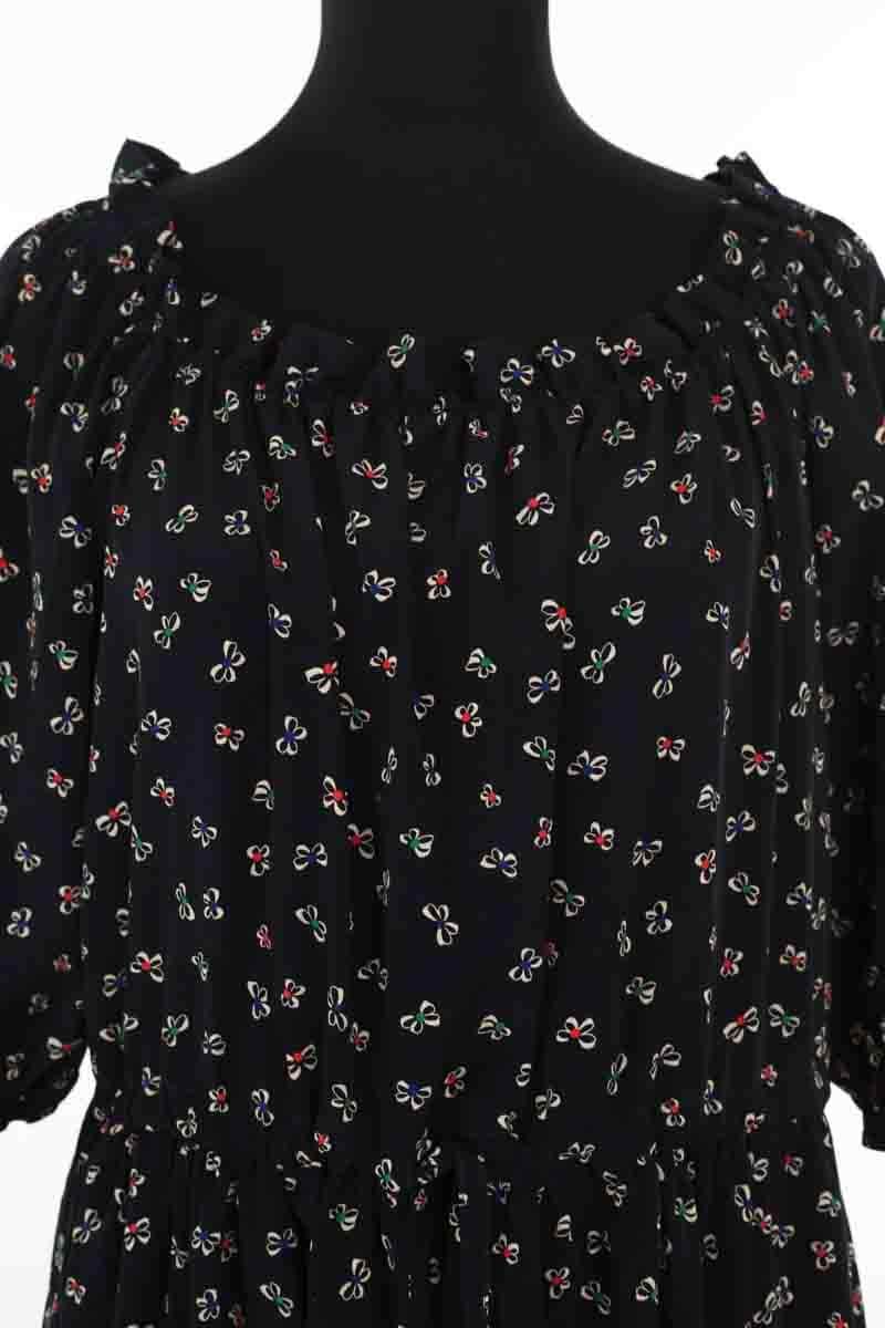 Robe Agnès B. Noir en Polyester