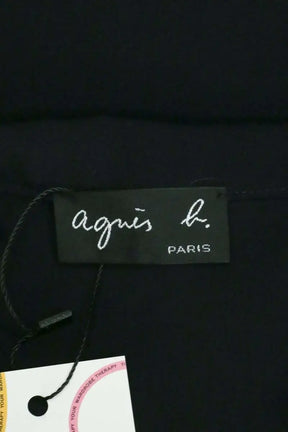 Robe Agnès B. Noir en Synthétique