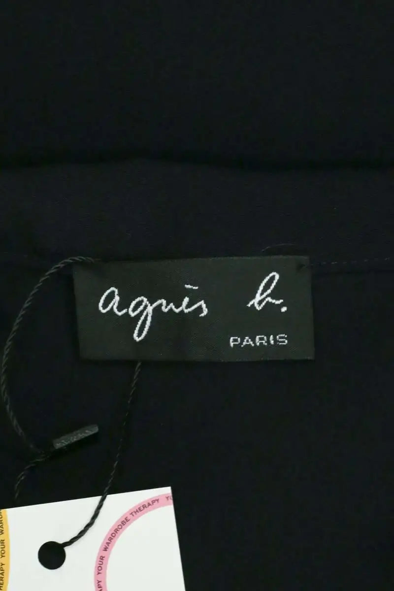 Robe Agnès B. Noir en Synthétique