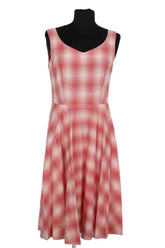 Robe Agnès B. Rouge en Coton, taille L - Seconde Main