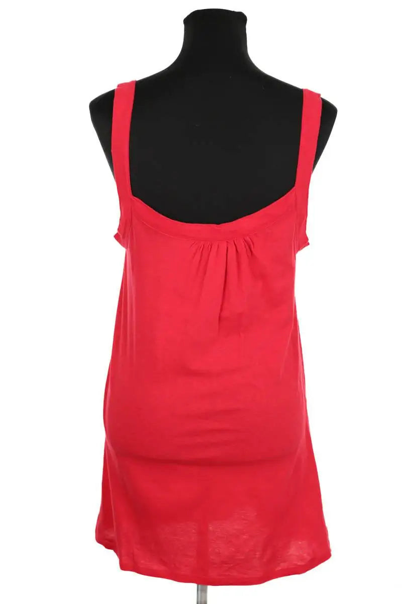Robe Agnès B. Rouge en Coton