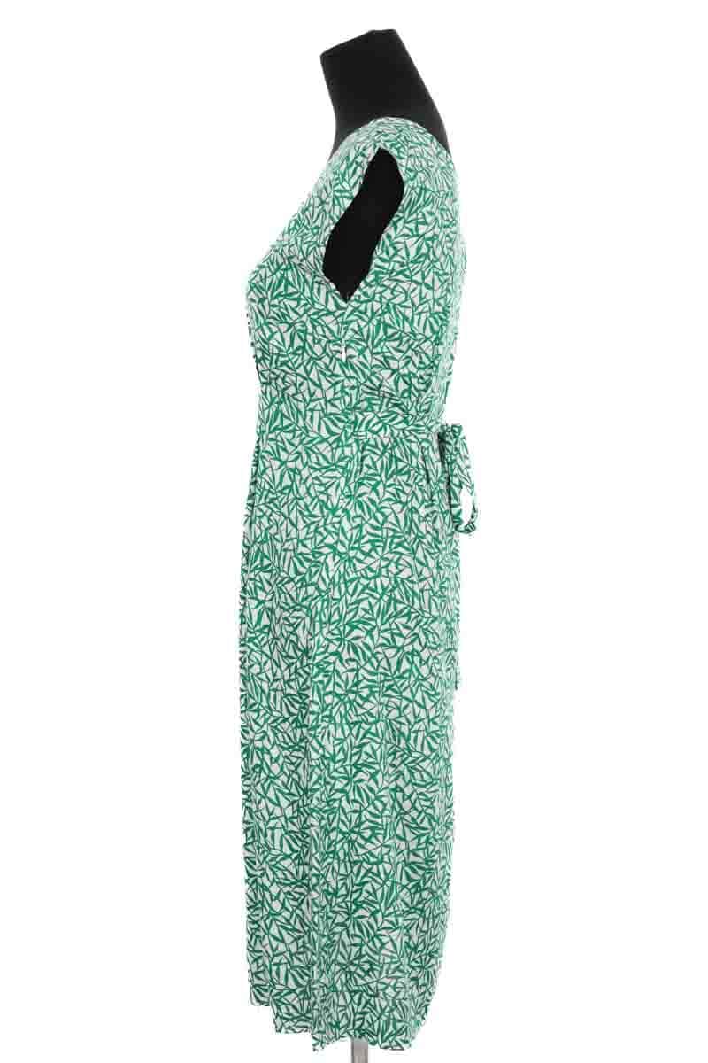 Robe Agnès B. Vert en Viscose
