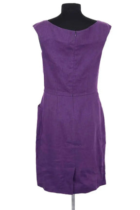 Robe Agnès B. Violet en Lin