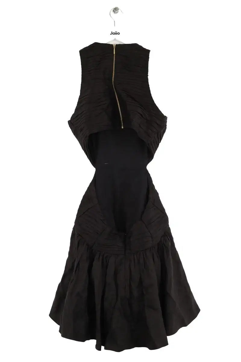 Robe Aje Noir en Viscose
