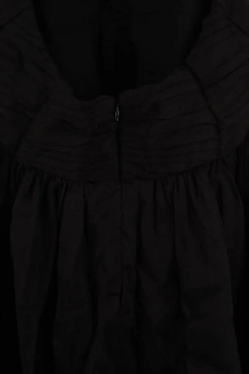 Robe Aje Noir en Viscose