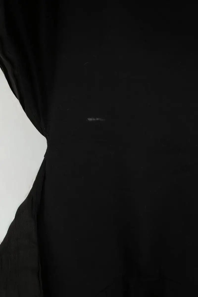 Robe Aje Noir en Viscose
