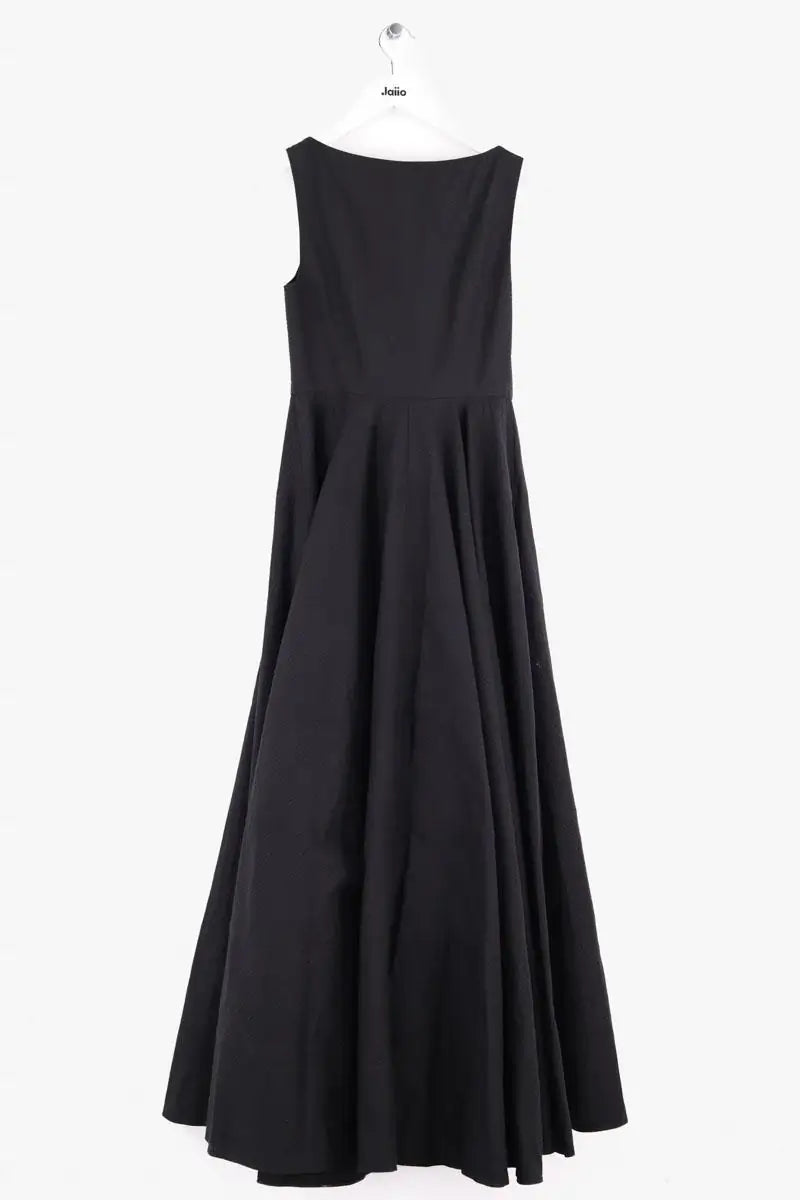 Robe Alaïa Alveole Noir en Coton