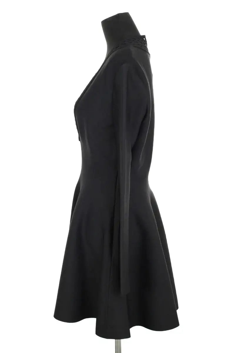 Robe Alaïa Noir en Viscose