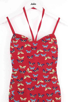 Robe Alaïa Rouge en Viscose