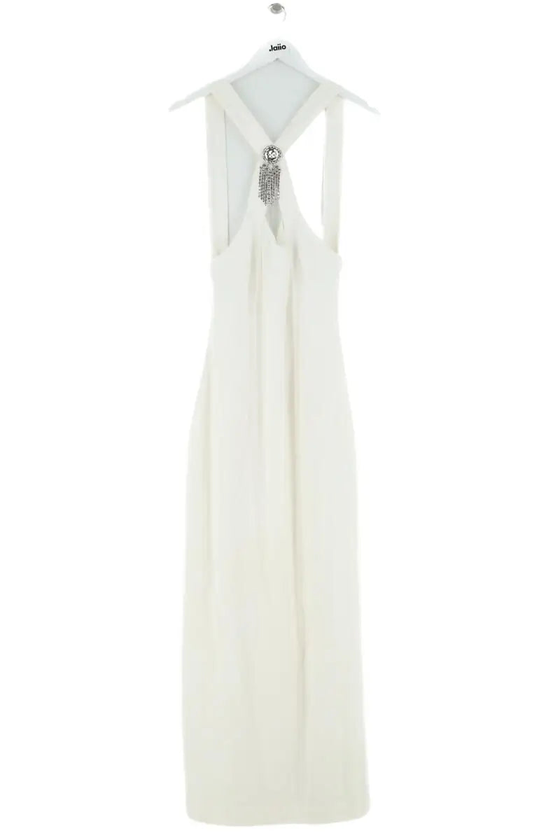 Robe Alessandra Rich Ecru en Viscose, taille L - Seconde Main