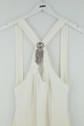 Robe Alessandra Rich Ecru en Viscose
