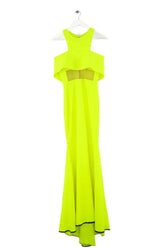 Robe Alex Perry Jaune en Polyester, taille S - Seconde Main